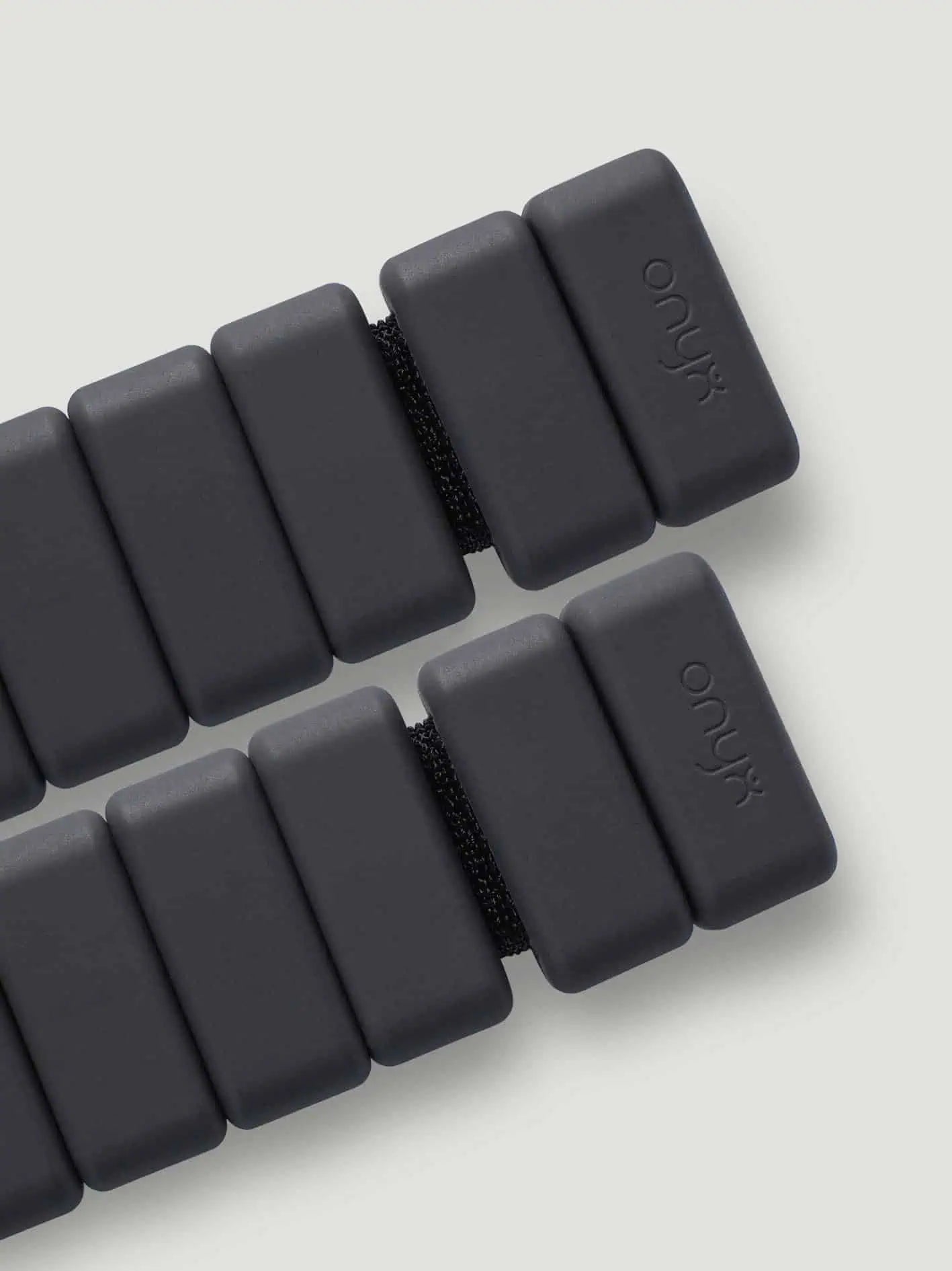 Charcoal Bracelet Weights Onyx